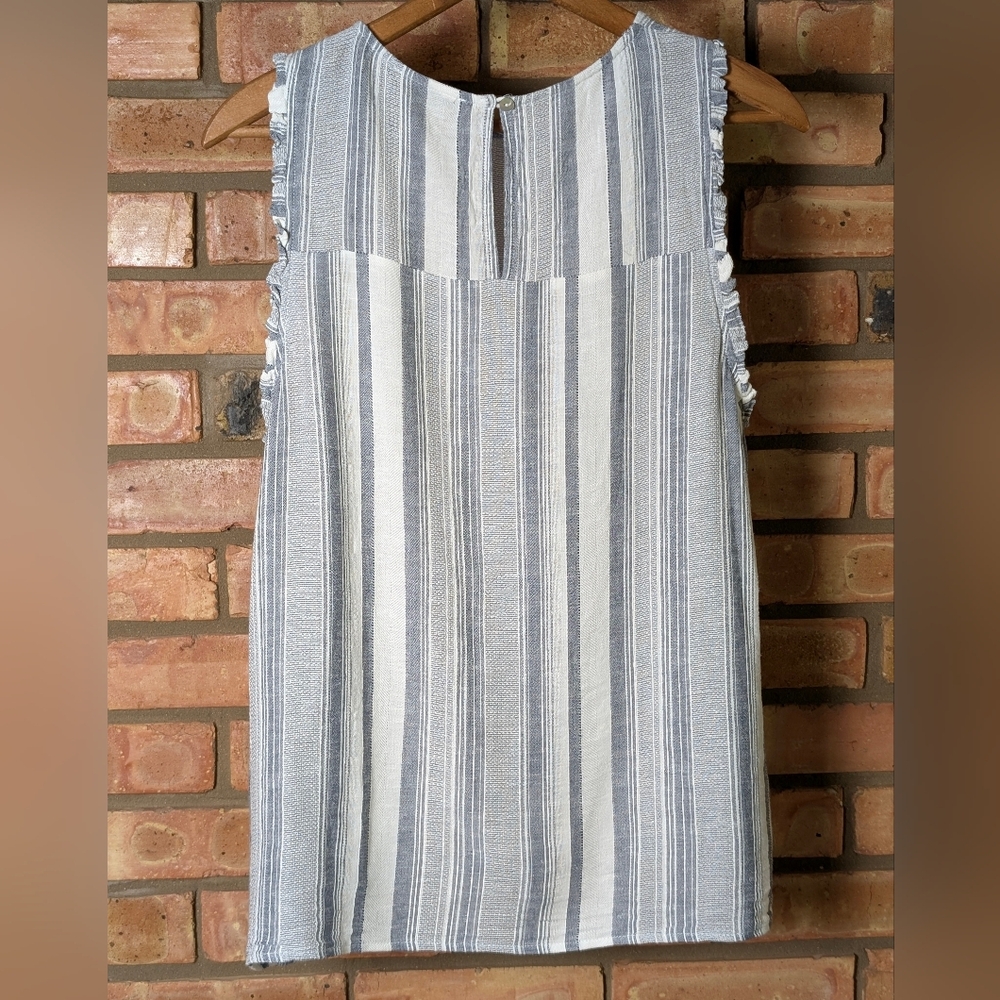 Staccato Striped Sleeveless Top - Picture 3 of 9